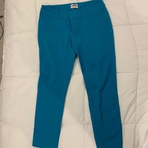 Blue work pants